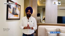 Sample flat galaxy sawasdee heights Lawrence road Delhi